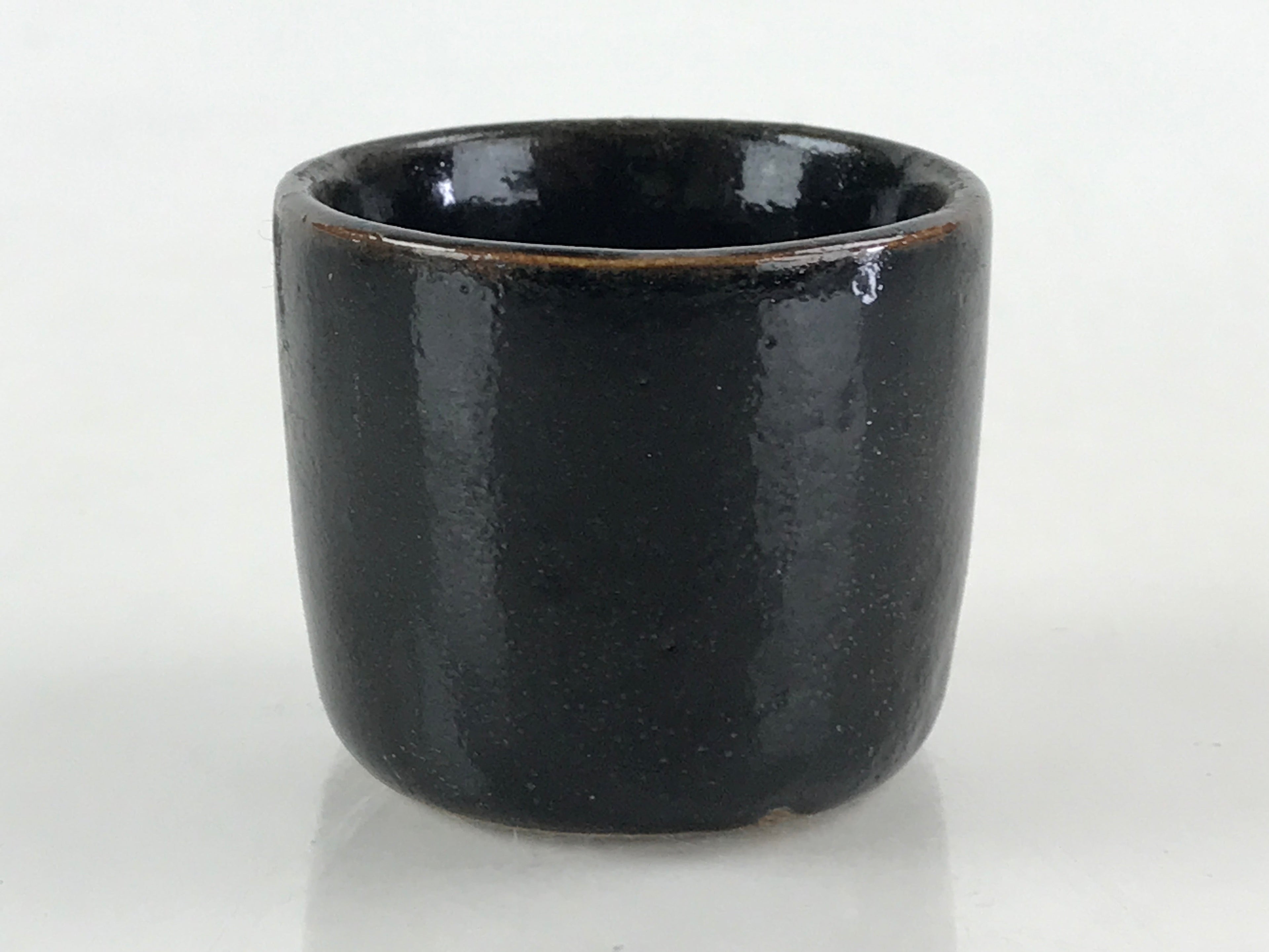 Japanese Ceramic Sake Bottle Sake Cup Tokkuri Sakebin Kanji Hida Takayama TS518