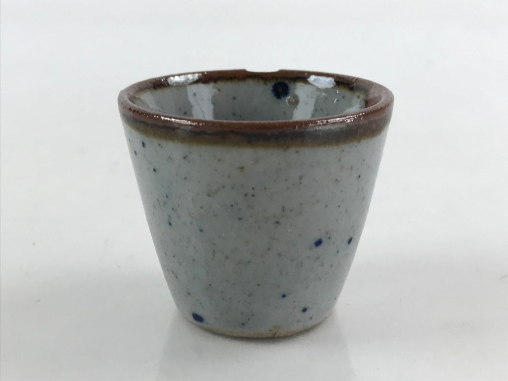 Japanese Ceramic Sake Bottle Sake Cup Tokkuri Sakebin Kanji Kasumitsuru TS517