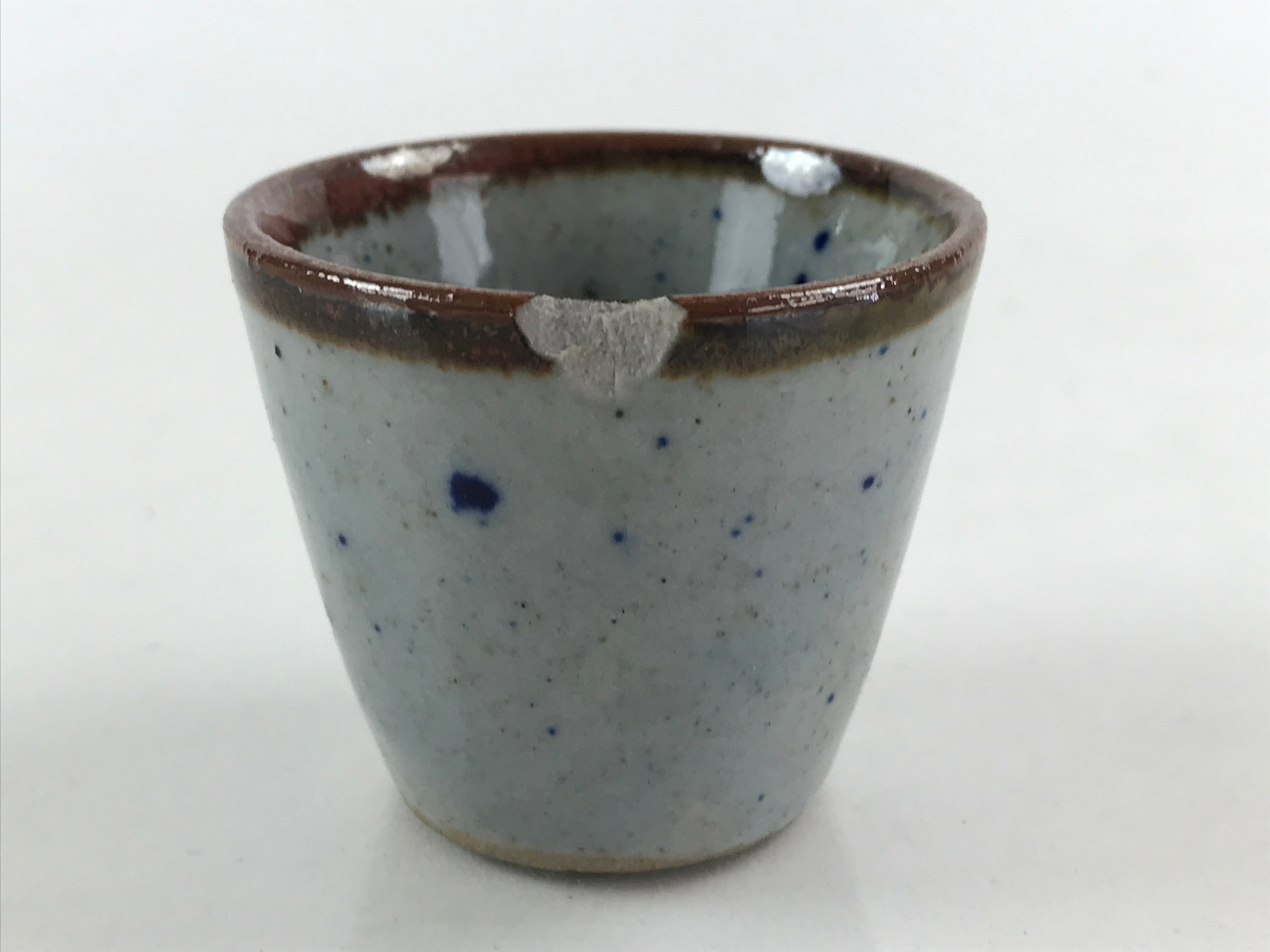 Japanese Ceramic Sake Bottle Sake Cup Tokkuri Sakebin Kanji Kasumitsuru TS517