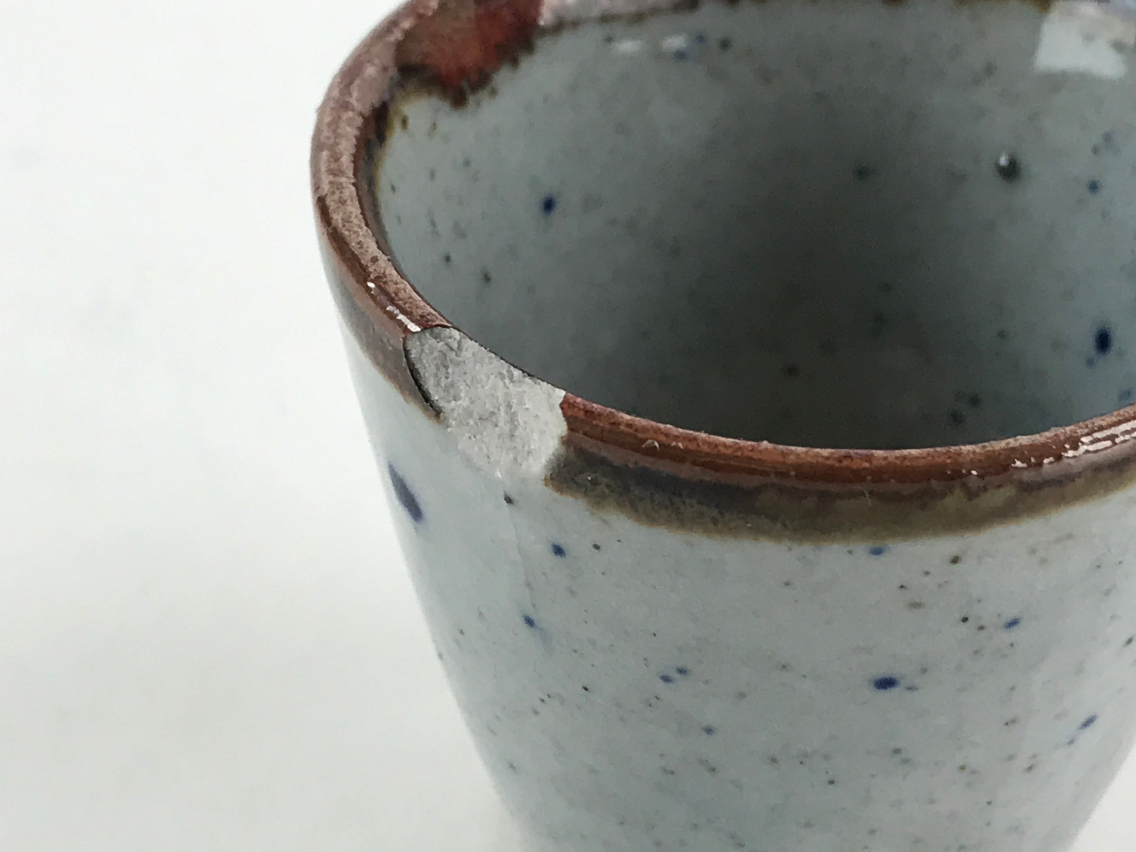 Japanese Ceramic Sake Bottle Sake Cup Tokkuri Sakebin Kanji Kasumitsuru TS517