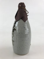 Japanese Ceramic Sake Bottle Sake Cup Tokkuri Sakebin Kanji Miwa-Shuzo TS516