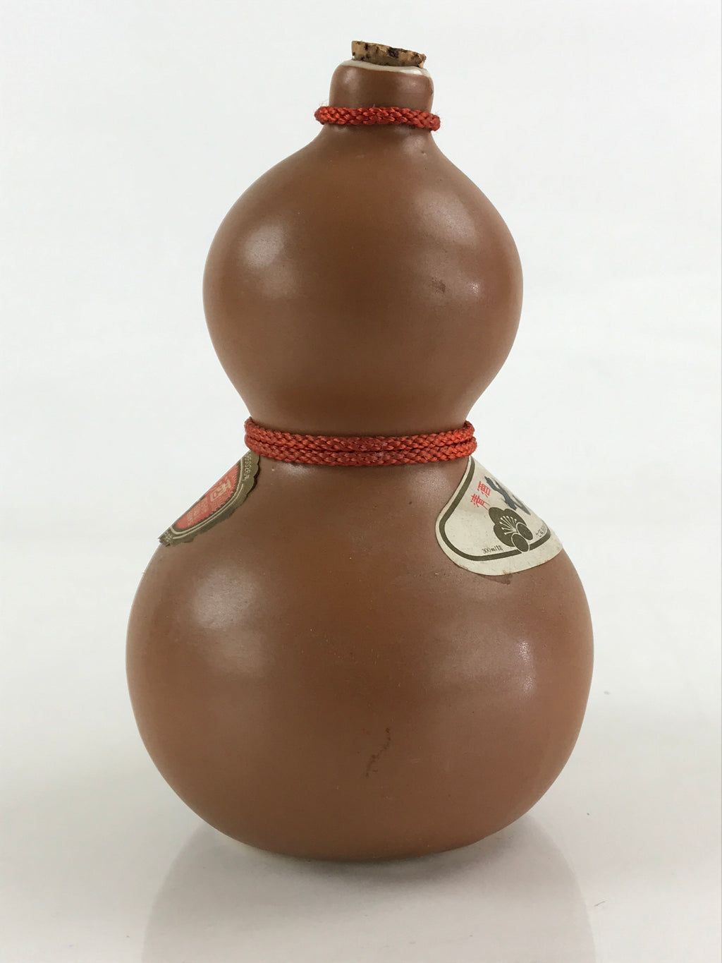 Japanese Ceramic Sake Bottle Sake Tokkuri Sakebin Kanji Nanawarai Gourd TS538