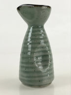 Japanese Ceramic Sake Bottle Tokkuri Ichigo Vtg Gray Plum Blossom Tree TS519