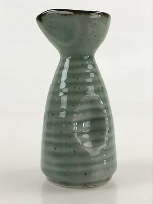 Japanese Ceramic Sake Bottle Tokkuri Ichigo Vtg Gray Plum Blossom Tree TS519