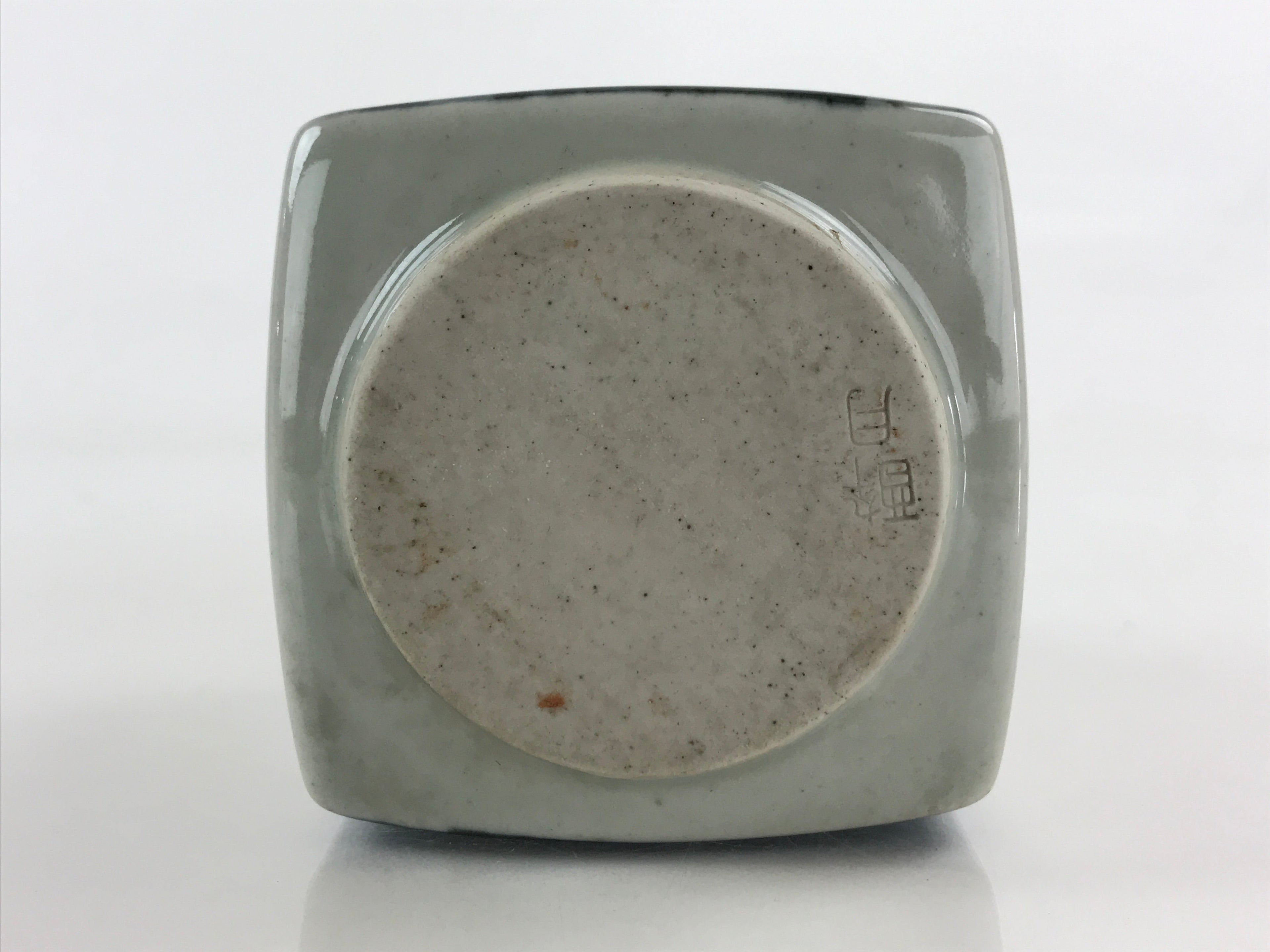 Japanese Ceramic Sake Bottle Tokkuri Sakebin Square bottle Sirataki White TS545
