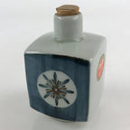 Japanese Ceramic Sake Bottle Tokkuri Sakebin Square bottle Sirataki White TS545