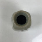 Japanese Ceramic Sake Bottle Tokkuri Vtg Gray Chinese Bamboo Mountain TS797