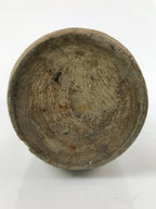 Japanese Ceramic Sake Bottle Vtg Kayoi-Tokkuri Large Carved Kanji TS651