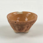 Japanese Ceramic Sake Cup Man Face Vtg Guinomi Ebisu Noh Mask Smiling Face G91