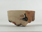 Japanese Ceramic Sake Cup Man Face Vtg Guinomi Ebisu Noh Mask Smiling Face G91