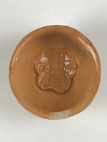 Japanese Ceramic Sake Cup Man Face Vtg Guinomi Ebisu Noh Mask Smiling Face G91