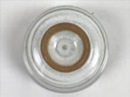 Japanese Ceramic Sake Cup Vtg Wan Ochoko Guinomi Simple White Glaze G260