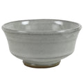 Japanese Ceramic Sake Cup Vtg Wan Ochoko Guinomi Simple White Glaze G262