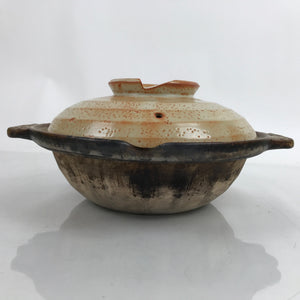 japanese ceramic plant pots Japanese Ceramic Shino Ware Donabe Nabe Pot Vtg Hotpot Pottery Plants