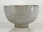 Japanese Ceramic Shino Ware Green Tea Bowl Vtg Chawan Tea Ceremony Matcha GTB988