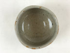 Japanese Ceramic Shino Ware Green Tea Bowl Vtg Gray Matcha Chawan Sado PX709