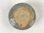 Japanese Ceramic Shino Ware Green Tea Bowl Vtg Gray Matcha Chawan Sado PX709
