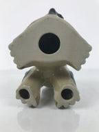 Japanese Ceramic Shishi Foo Lion Dog Statue Vtg Shisa Komainu Beige Blue ST84
