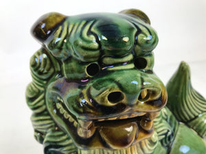 Japanese Ceramic Shishi Foo Lion Dog Statue Vtg Shisa Komainu