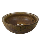 Japanese Ceramic Small Bowl Kobachi Vtg Namasu Dish Plum Blossom Ume Brown Y289