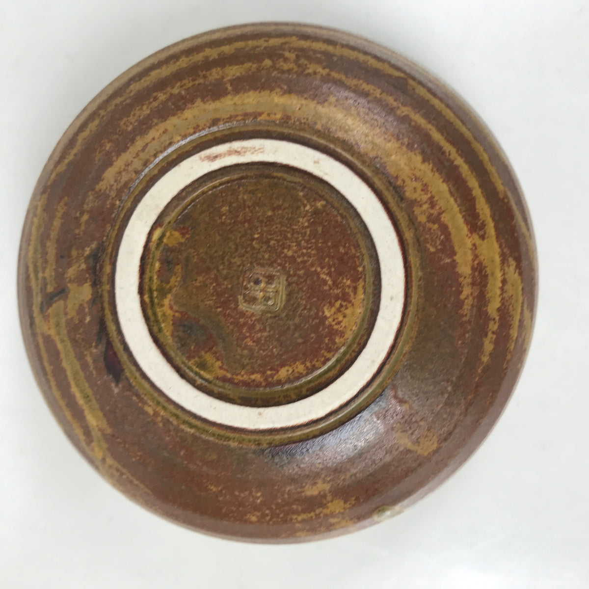 Japanese Ceramic Small Bowl Kobachi Vtg Namasu Dish Plum Blossom Ume Brown Y290