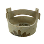 Japanese Ceramic Small Bowl Vtg Kobachi Kashibachi Chidori Bird Leaf Beige Y410