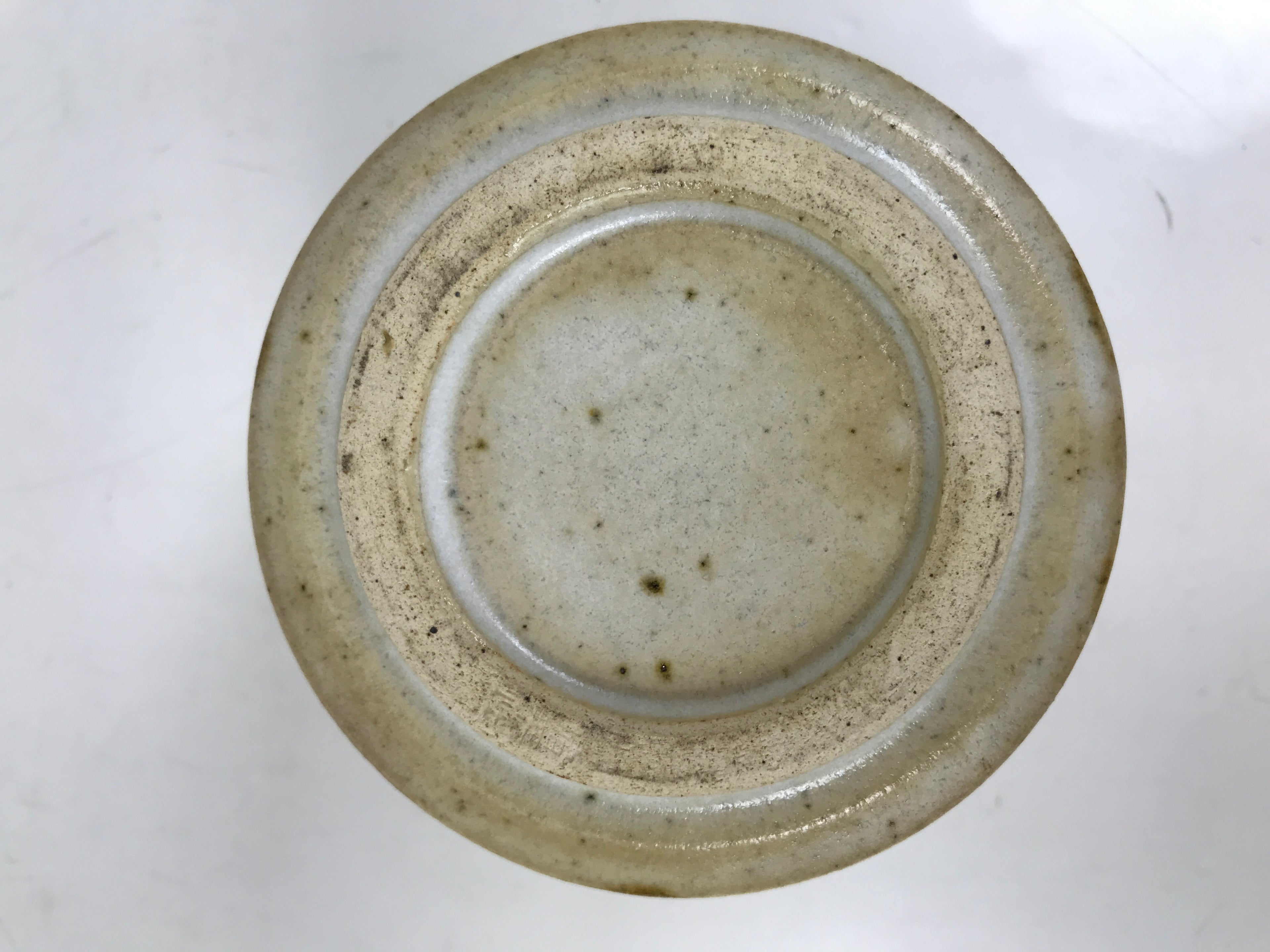 Japanese Ceramic Small Bowl Vtg Kobachi Kashibachi Chidori Bird Leaf Beige Y411