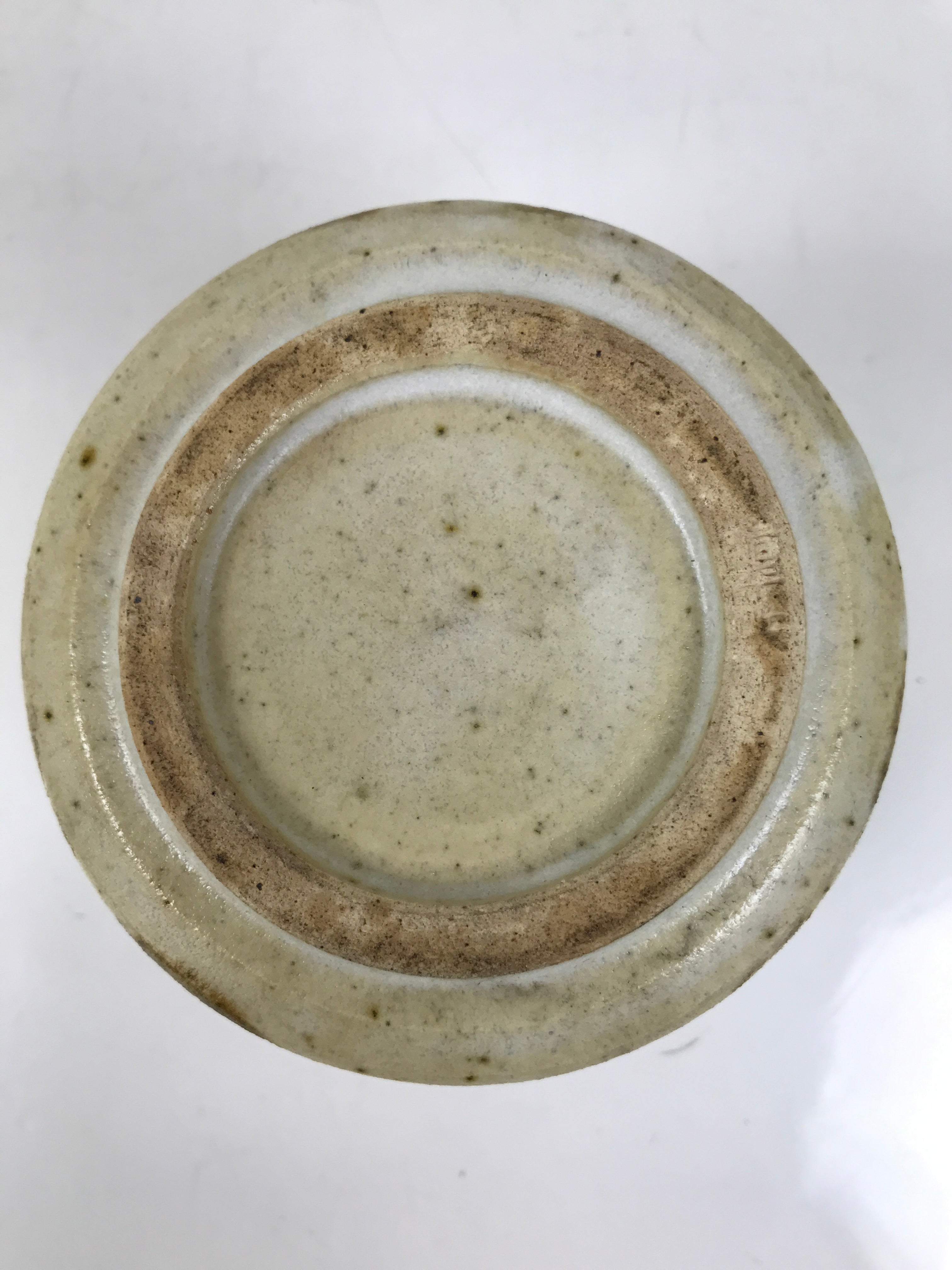 Japanese Ceramic Small Bowl Vtg Kobachi Kashibachi Chidori Bird Leaf Beige Y412