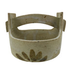 Japanese Ceramic Small Bowl Vtg Kobachi Kashibachi Chidori Bird Leaf Beige Y412