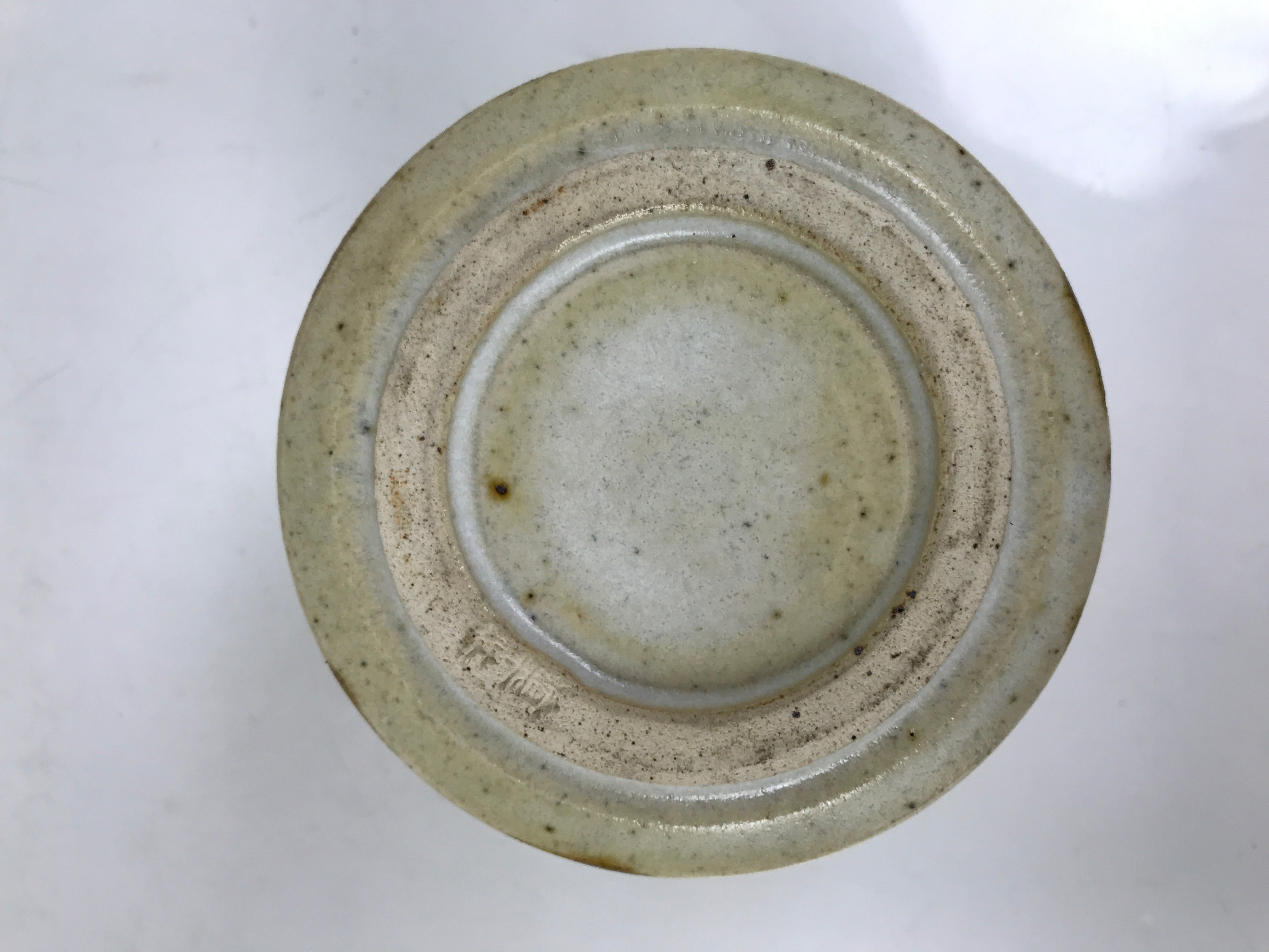 Japanese Ceramic Small Bowl Vtg Kobachi Kashibachi Chidori Bird Leaf Beige Y414