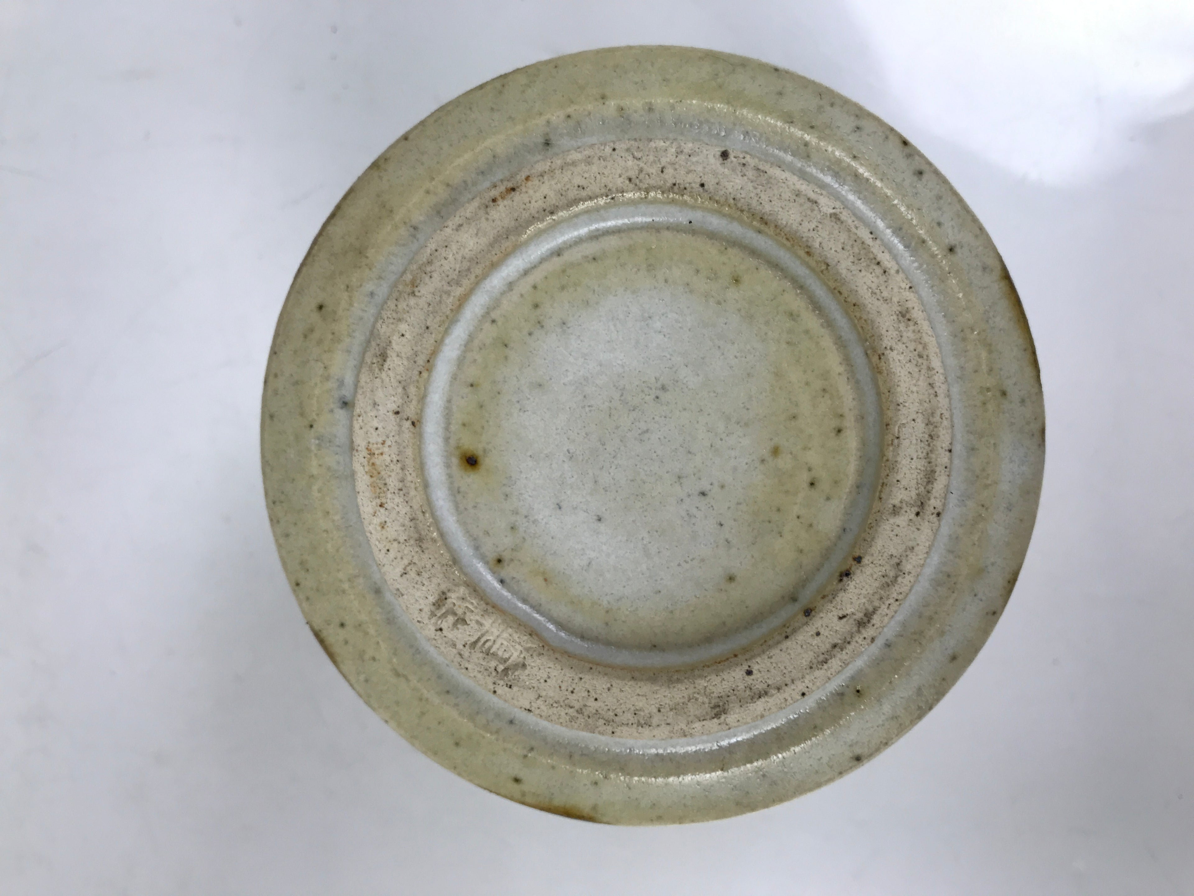 Japanese Ceramic Small Bowl Vtg Kobachi Kashibachi Chidori Bird Leaf Beige Y414