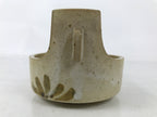 Japanese Ceramic Small Bowl Vtg Kobachi Kashibachi Chidori Bird Leaf Beige Y415