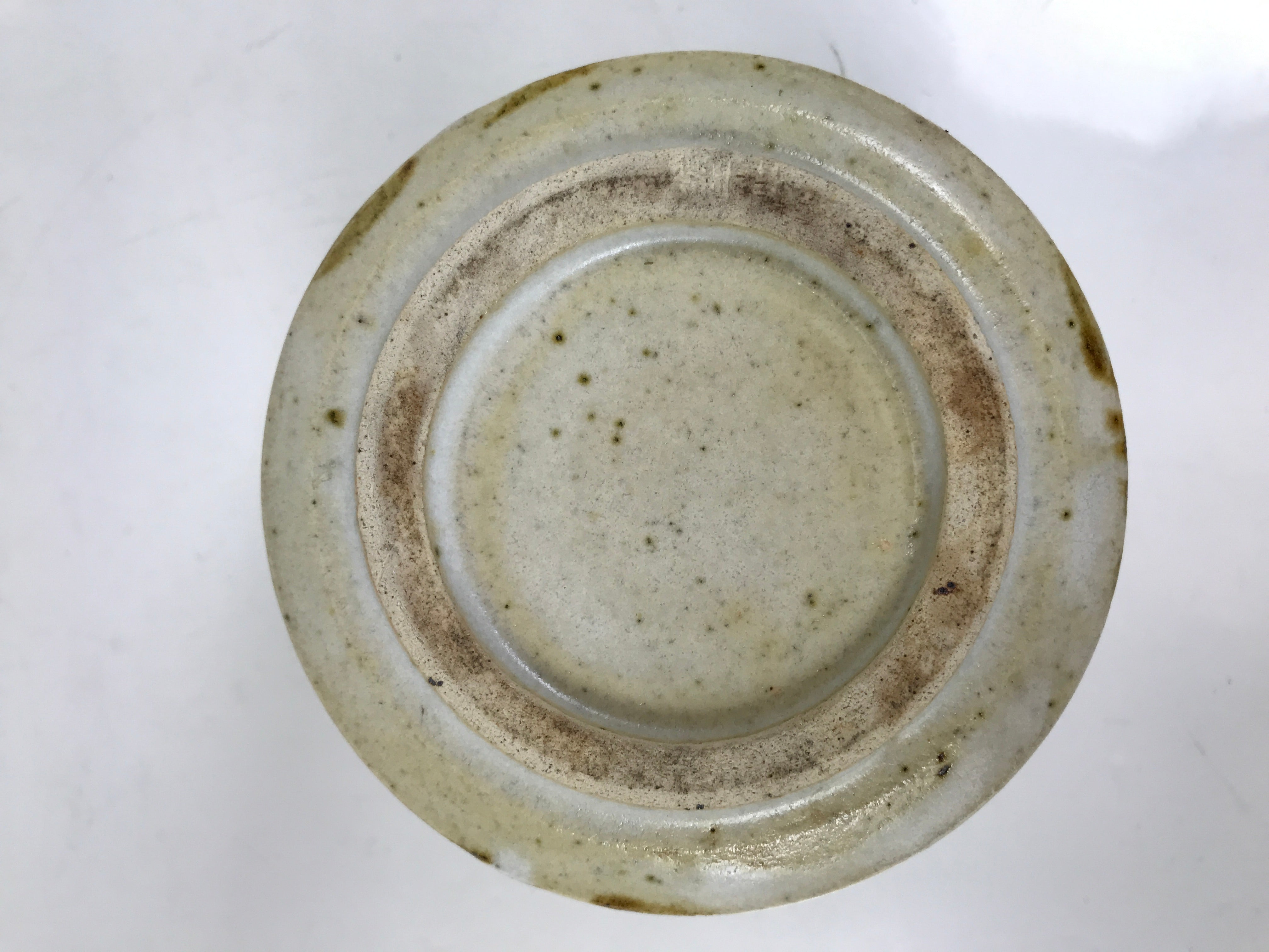 Japanese Ceramic Small Bowl Vtg Kobachi Kashibachi Chidori Bird Leaf Beige Y416