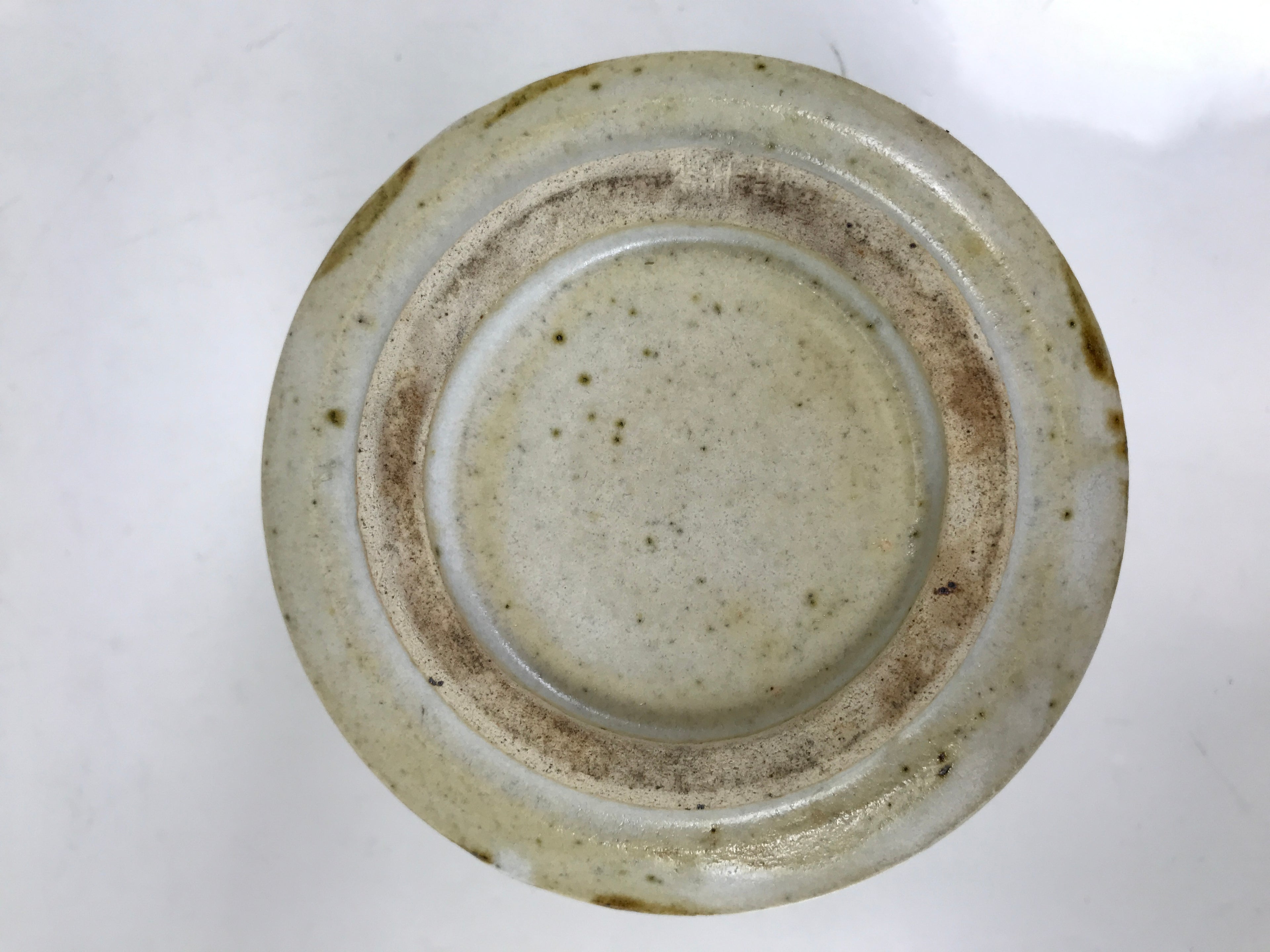 Japanese Ceramic Small Bowl Vtg Kobachi Kashibachi Chidori Bird Leaf Beige Y416
