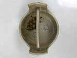 Japanese Ceramic Small Bowl Vtg Kobachi Kashibachi Chidori Bird Leaf Beige Y417