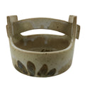 Japanese Ceramic Small Bowl Vtg Kobachi Kashibachi Chidori Bird Leaf Beige Y417