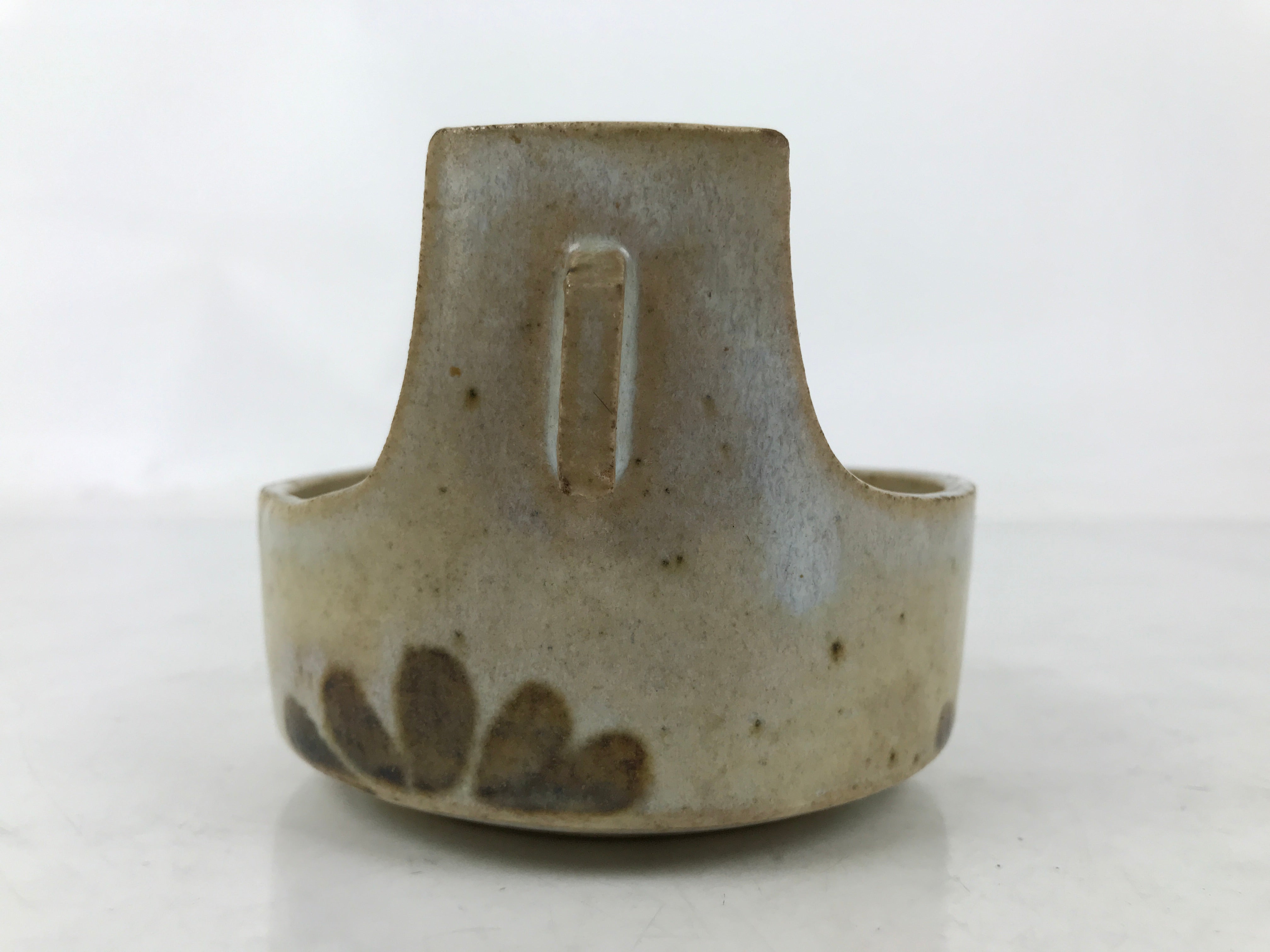 Japanese Ceramic Small Bowl Vtg Kobachi Kashibachi Chidori Bird Leaf Gray Y418