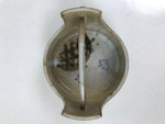 Japanese Ceramic Small Bowl Vtg Kobachi Kashibachi Chidori Bird Leaf Gray Y418