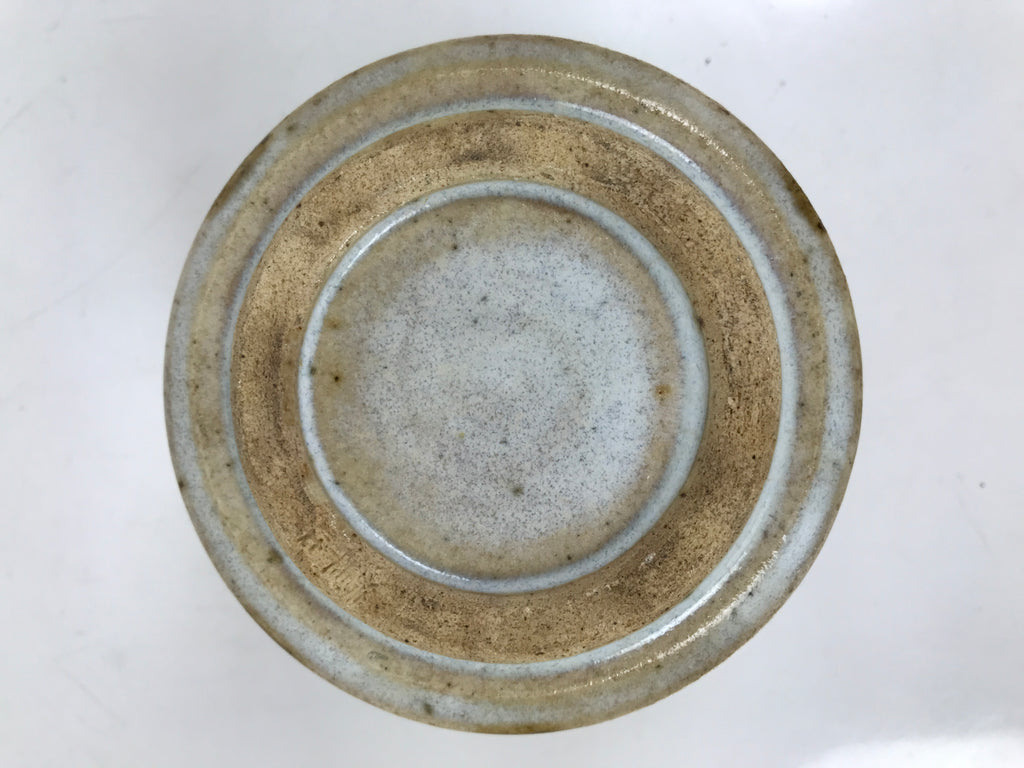 Japanese Ceramic Small Bowl Vtg Kobachi Kashibachi Chidori Bird Leaf Gray Y418