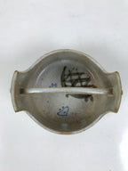 Japanese Ceramic Small Bowl Vtg Kobachi Kashibachi Chidori Bird Leaf Gray Y419