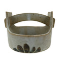 Japanese Ceramic Small Bowl Vtg Kobachi Kashibachi Chidori Bird Leaf Gray Y419