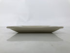 Japanese Ceramic Small Plate Kozara Sara Square Pottery Orange Beige Leaves Y439