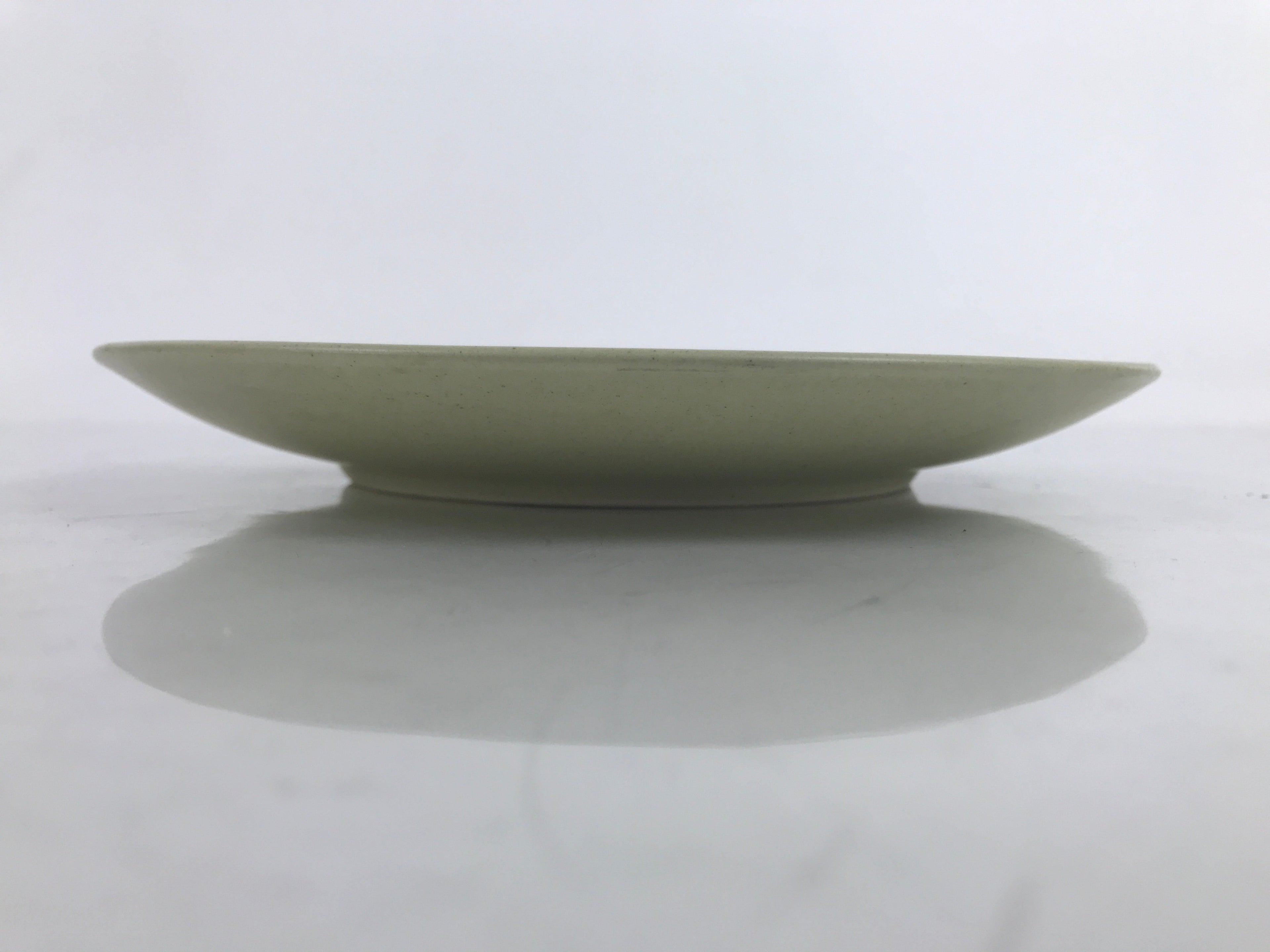 Japanese Ceramic Small Plate Kozara Vtg Salad Sara Beige Brown Fish Bird Y24