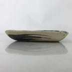 Japanese Ceramic Small Plate Kozara Vtg Sara Square Pottery Black Beige Y234