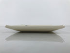 Japanese Ceramic Small Plate Kozara Vtg Square Pottery Bamboo Blue Beige Y550