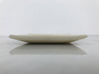 Japanese Ceramic Small Plate Kozara Vtg Square Pottery Bamboo Blue Beige Y550