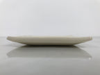 Japanese Ceramic Small Plate Kozara Vtg Square Pottery Chrysanthemum Yellow Y551