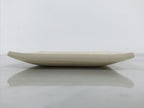 Japanese Ceramic Small Plate Kozara Vtg Square Pottery Momiji Maple Leaf Y553