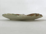 Japanese Ceramic Small Plate Meimeizara Vtg Kozara Chataku Saucer Leaf PY529