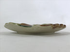 Japanese Ceramic Small Plate Meimeizara Vtg Kozara Chataku Saucer Leaf PY530